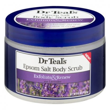 Dr Teal's Epsom Salt Body Scrub - Exfoliate & Renew with Lavender