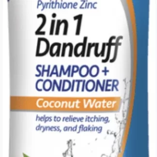 13.5oz 2-in-1 Dandruff Shampoo & Conditioner - Coconut Water
